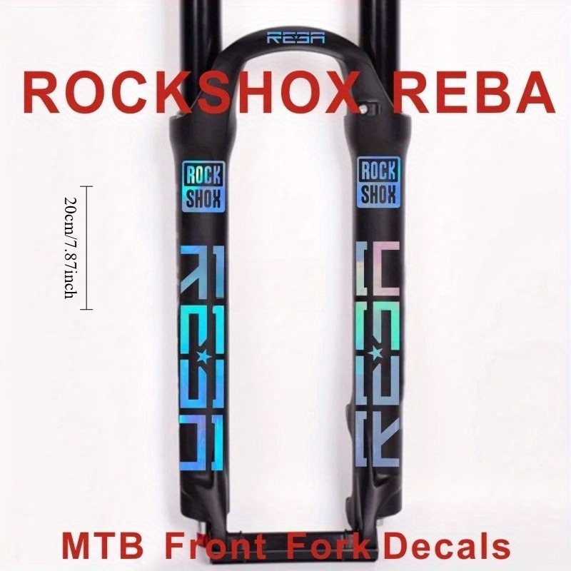 Mountain Biking Body Armour - ROCKSHOX REBA Set Stiker Garpu Tahan