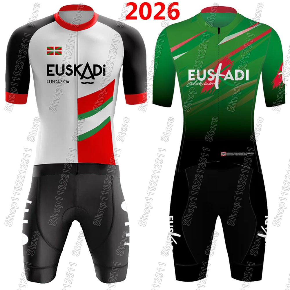 Mountain Biking Wallpaper - Jersey Bersepeda Tim Euskadi 2026 Set