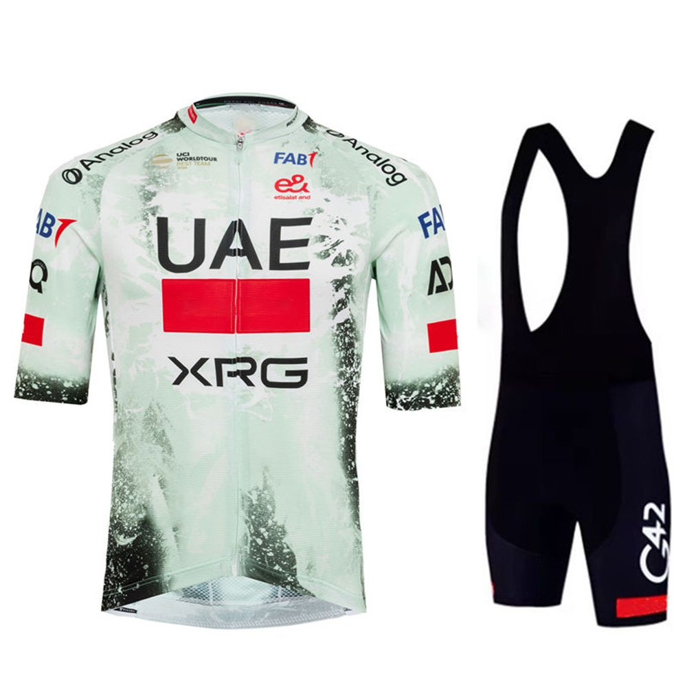 Set Jersey Bersepeda Tim Pro B - Mountain Biking Uae ulasan dan harga