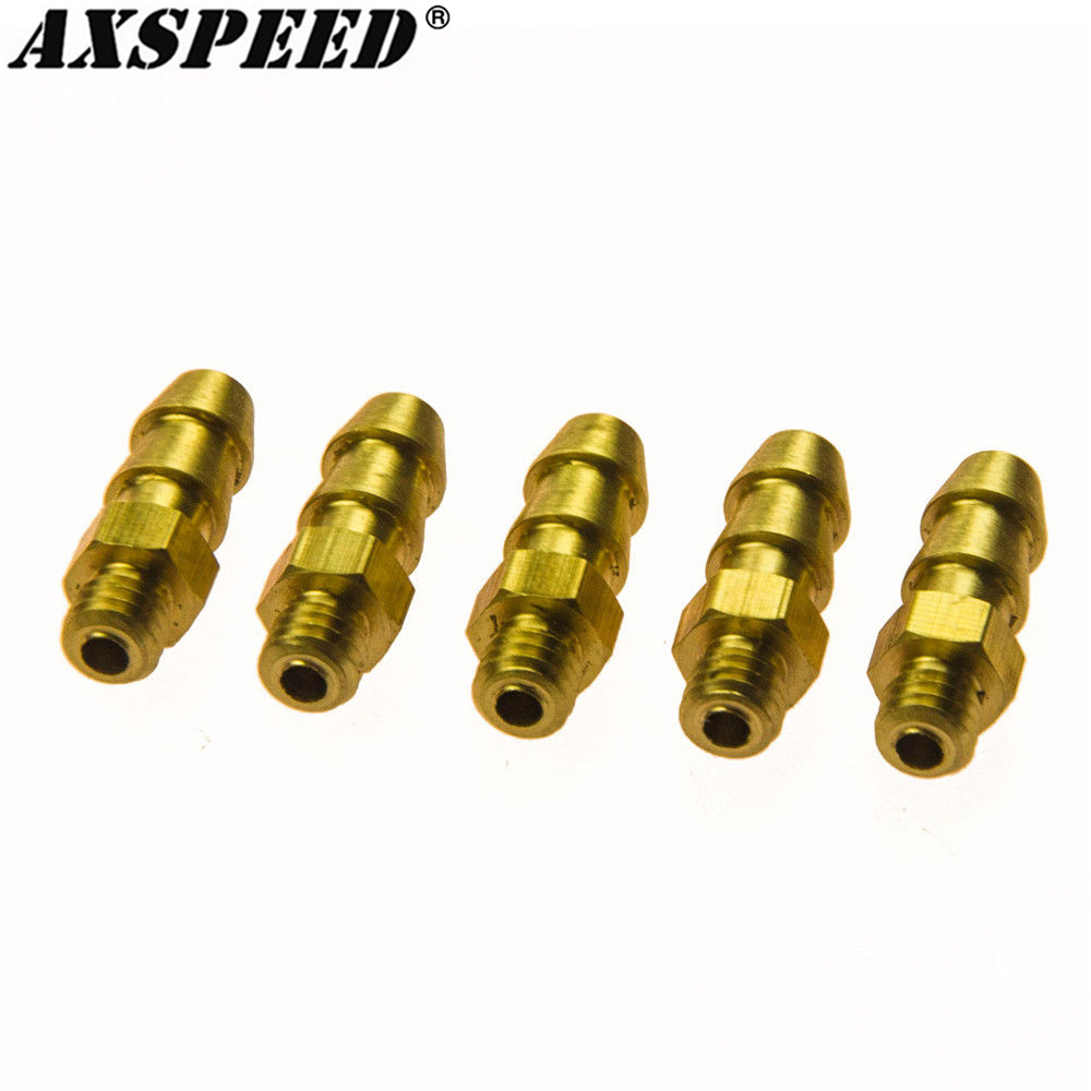 AXSPEED 5 Buah Nozel Keran Pen - Spoke Nipple Brass ulasan dan harga
