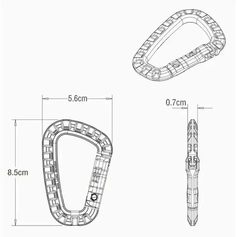 2/5/16 Buah Set Karabiner Takt - Chain Quick Link ulasan dan harga