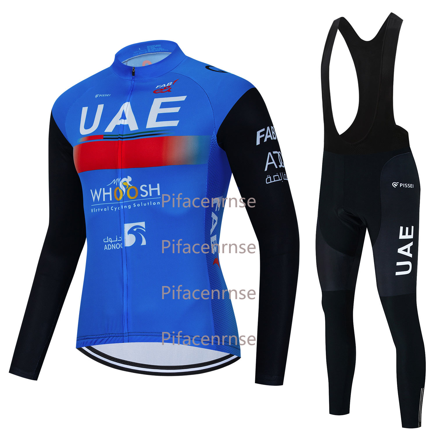Set Jersey Bersepeda Pria Uae  - Mountain Biking Uae ulasan dan harga