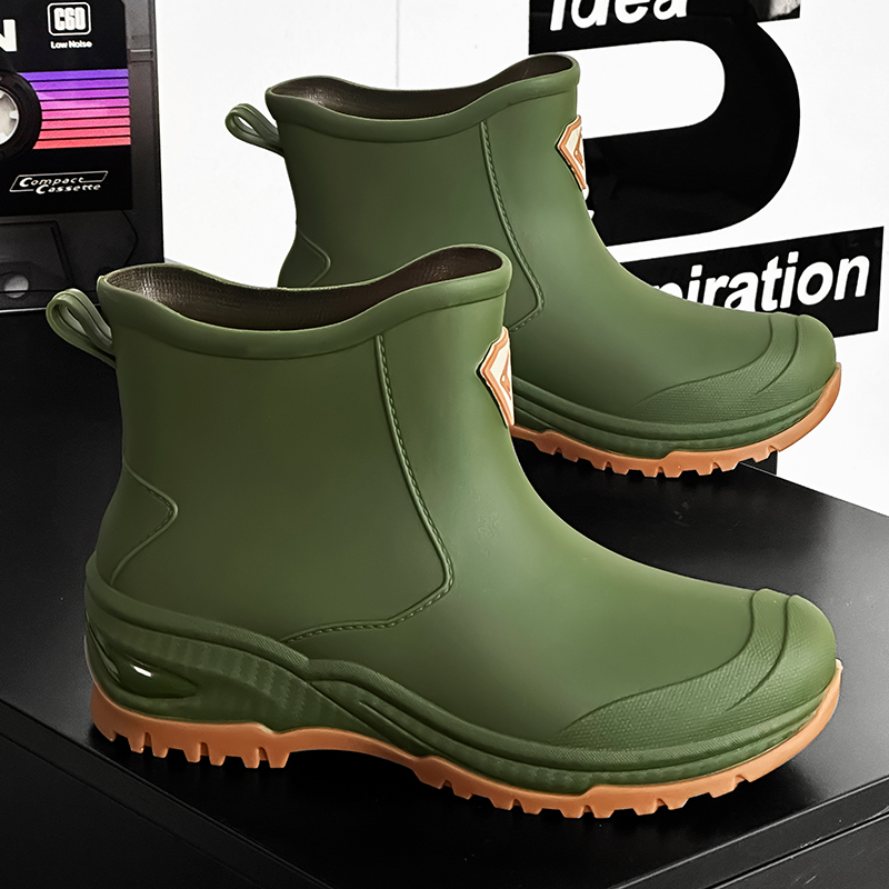 Sepatu Bot Hujan Pria Tahan Au - Men'S Mountain Biking Shoes ulasan dan harga