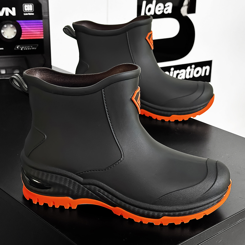 Sepatu Bot Hujan Pria Tahan Au - Men'S Mountain Biking Shoes ulasan dan harga