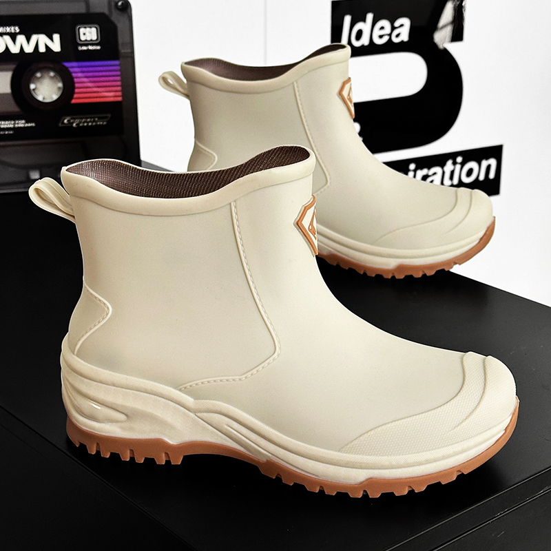 Sepatu Bot Hujan Pria Tahan Au - Men'S Mountain Biking Shoes ulasan dan harga