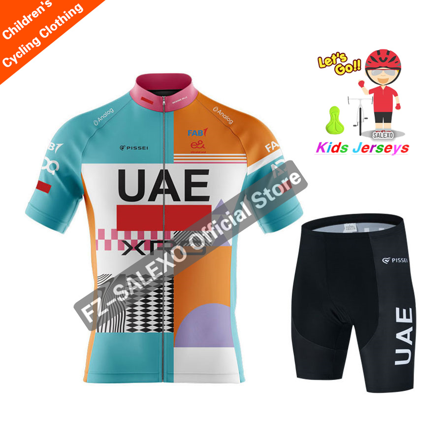 Set Jersey Bersepeda Anak Baru - Mountain Biking Uae ulasan dan harga