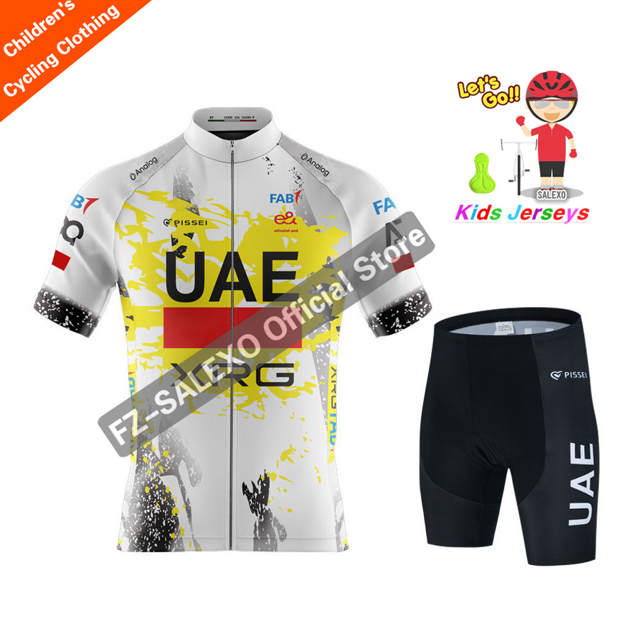 Set Jersey Bersepeda Anak Baru - Mountain Biking Uae ulasan dan harga