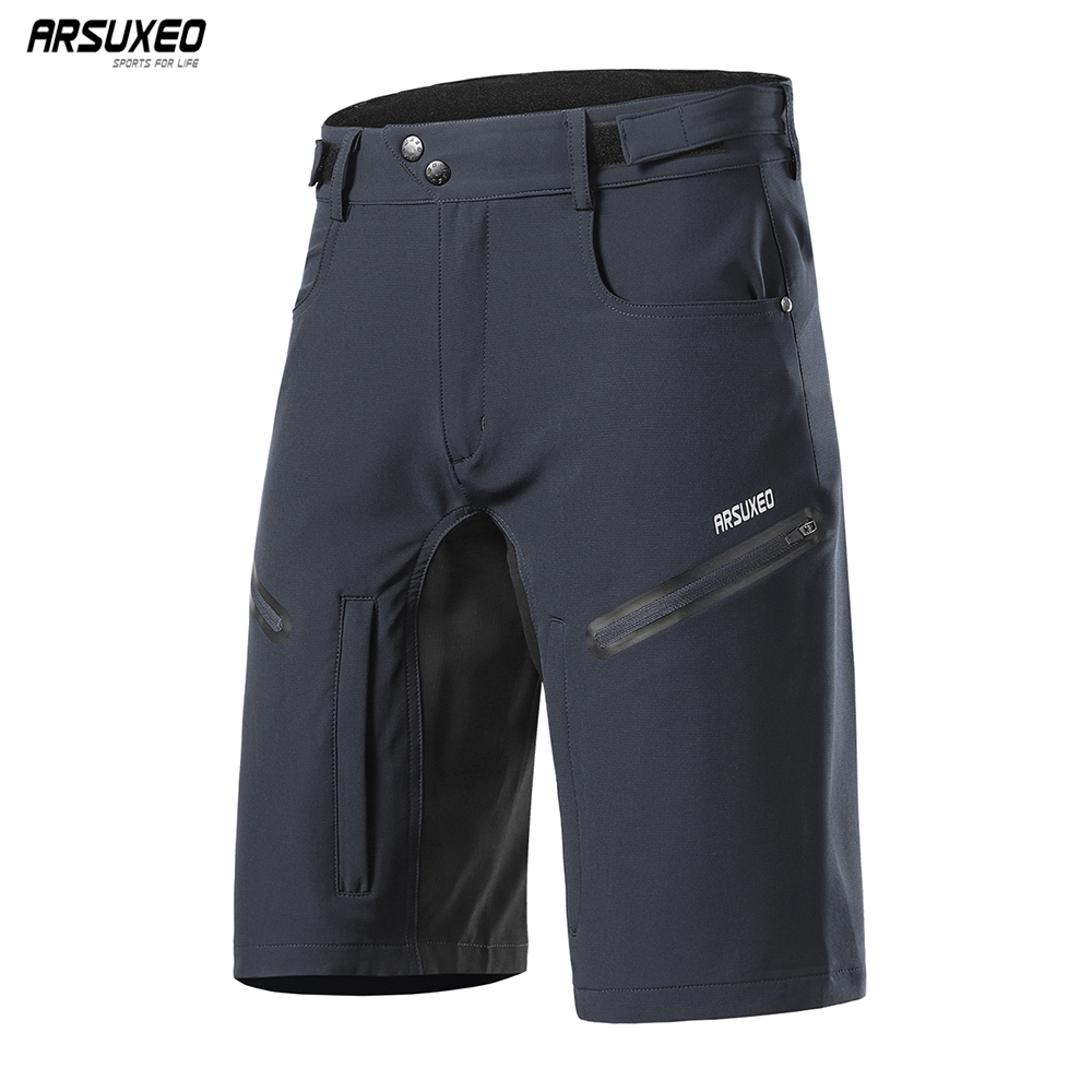 ARSUXEO Celana Pendek Berseped - Mountain Biking Body Armour ulasan dan harga
