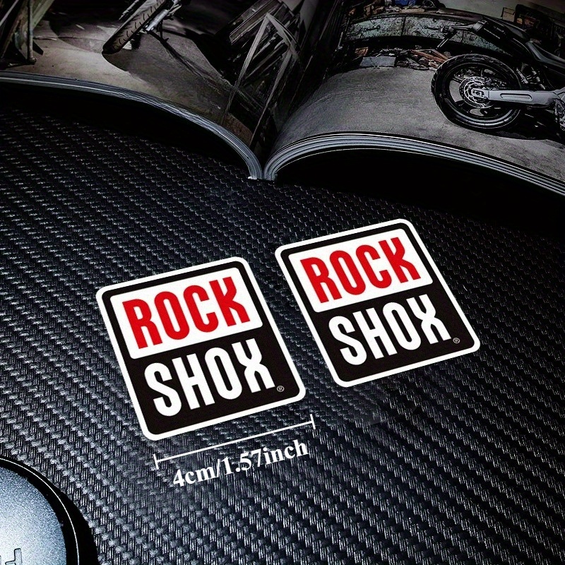 2PCS/SET Stiker Sepeda Rocksho - Mountain Biking Body Armour ulasan dan harga